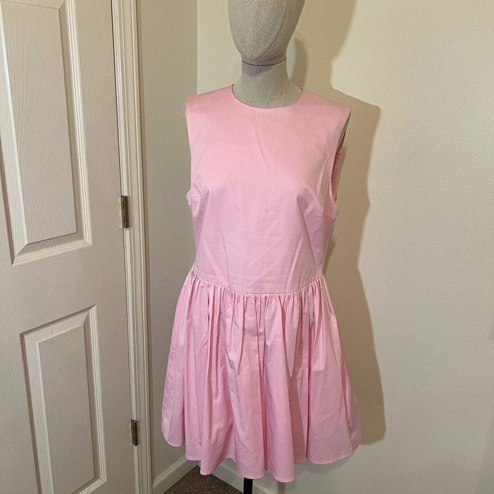 Zara Pink Sleeveless Dress Great Condition Size L